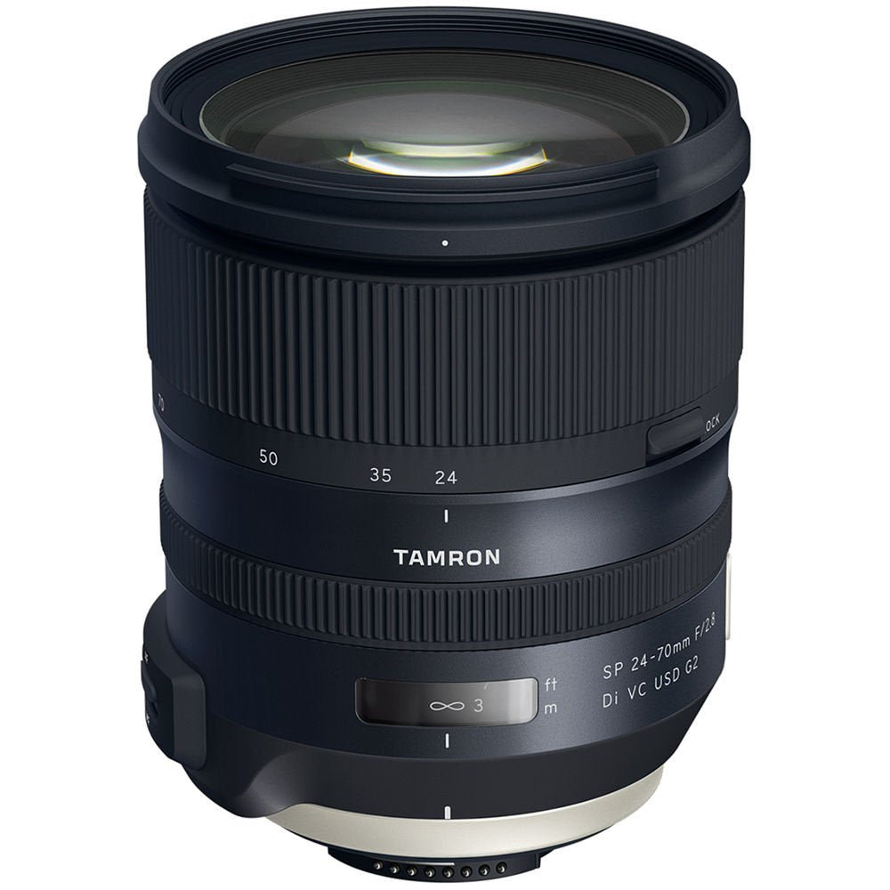 Tamron T81066 - Objetivo para cámara Nikon (SP 24-70mm, Apertura F/2.8 Di, Rendimiento de estabilización VC USD G2 A032)