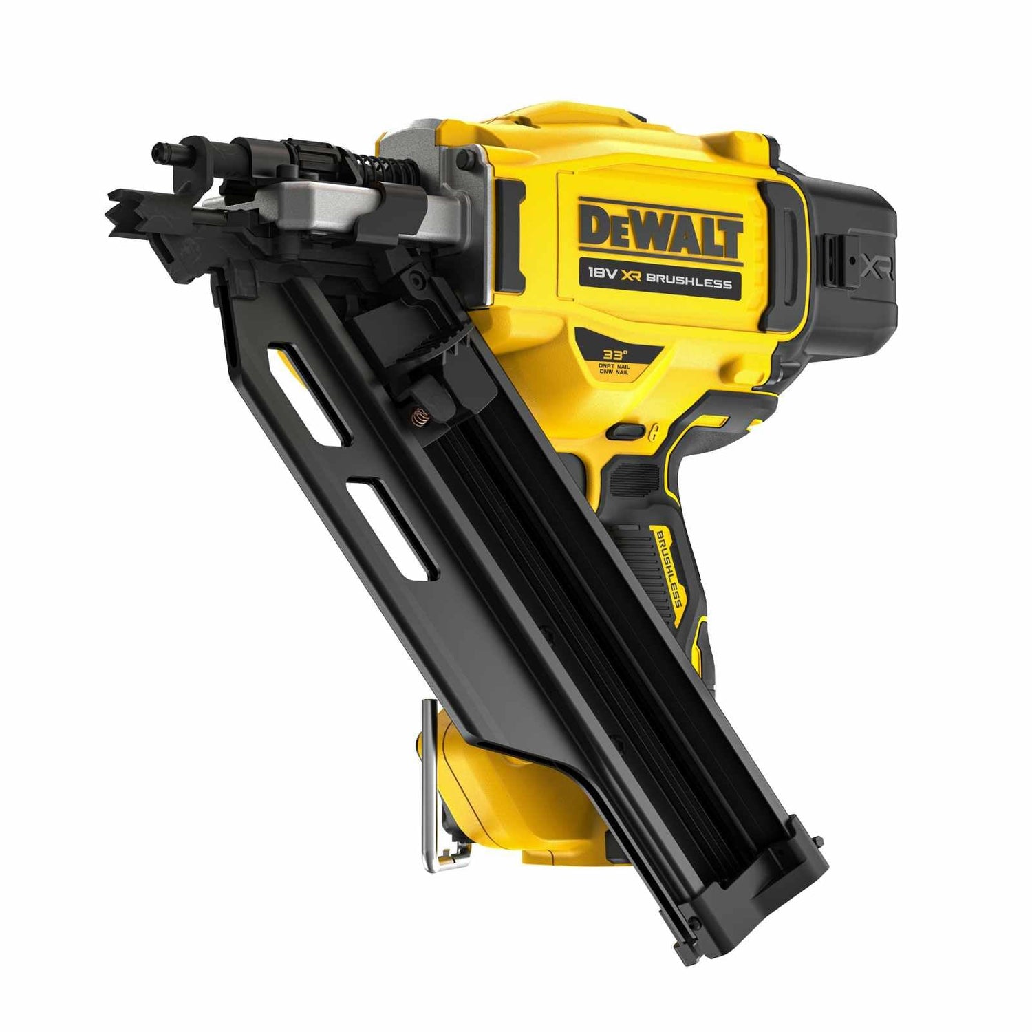 DeWalt DCN950N-XJ - Clavadora de Estructuras sin escobillas XR 18V, 33 Grados, Secuencial/Rápido, Sin batería/cargador