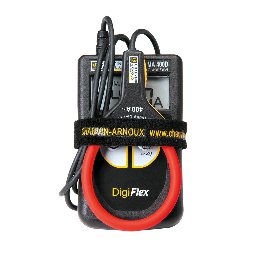 Chauvin Arnoux MA 400D-170 - Alicates de corriente, multímetro manual digital CAT IV 600 V indicador (cuentas): 4000