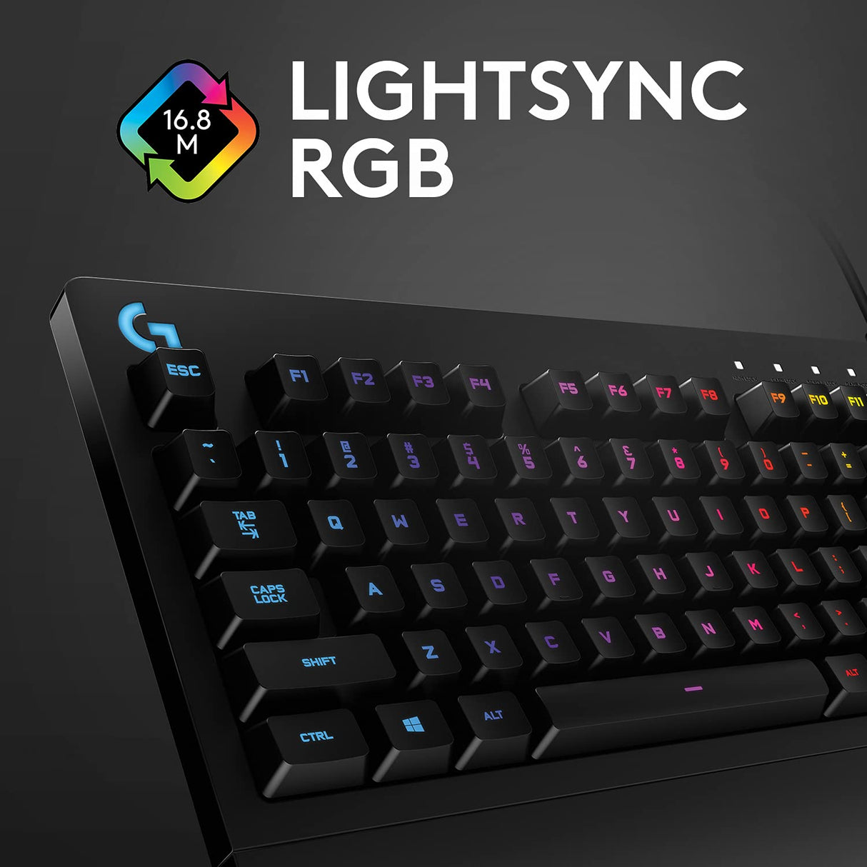 Logitech G 502 Hero - Ratón para Videojuegos de Alto Rendimiento, Sensor óptico Hero 25600 dpi + Teclado Logitech G213 Prodigy para Gaming, diseño alemán QWERTZ, Color Negro