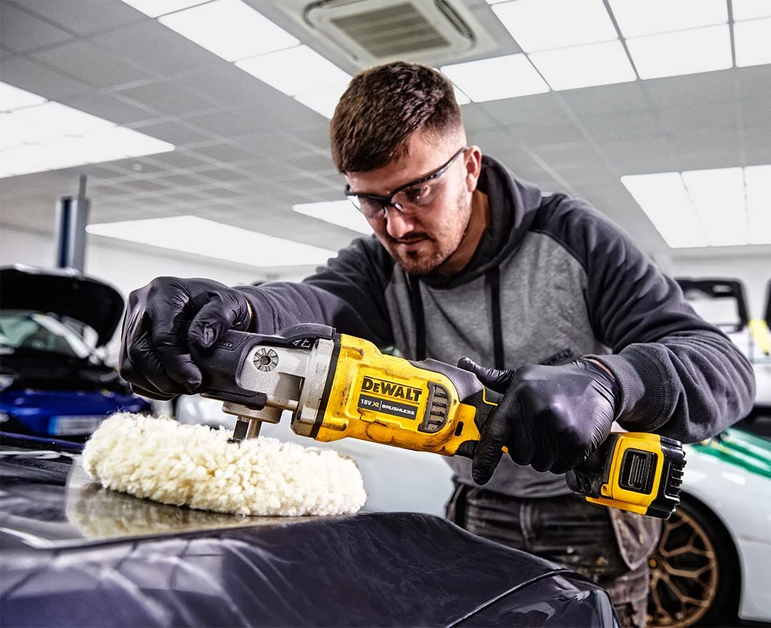 DEWALT DCM849N-XJ - Pulidora para Metal sin escobillas XR 18V 180mm Rotativa sin cargador/batería