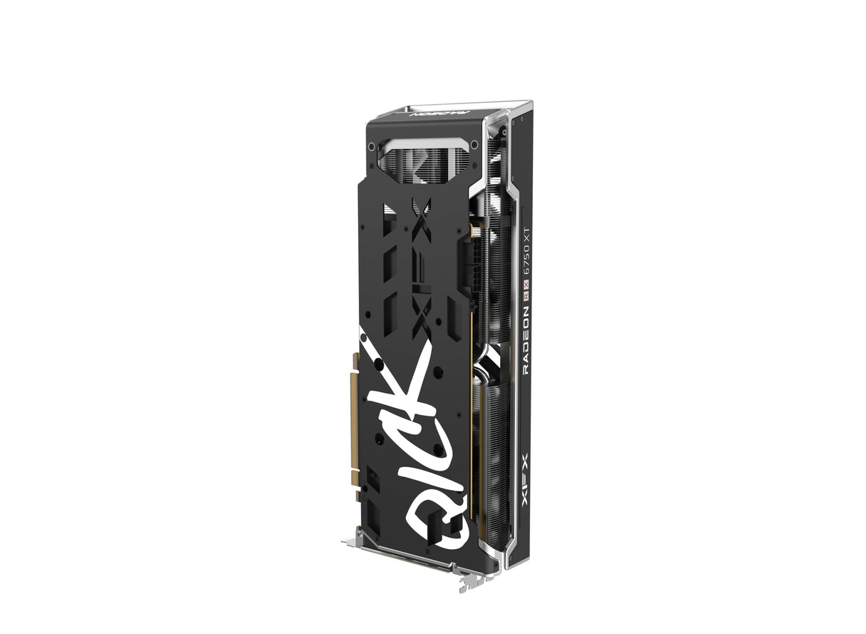 XFX Speedster QICK319 Radeon RX 6750XT Core - Tarjeta gráfica para Videojuegos con 12 GB GDDR6 HDMI 3 x DP, AMD RDNA™ 2 (RX-675XYJFDP)