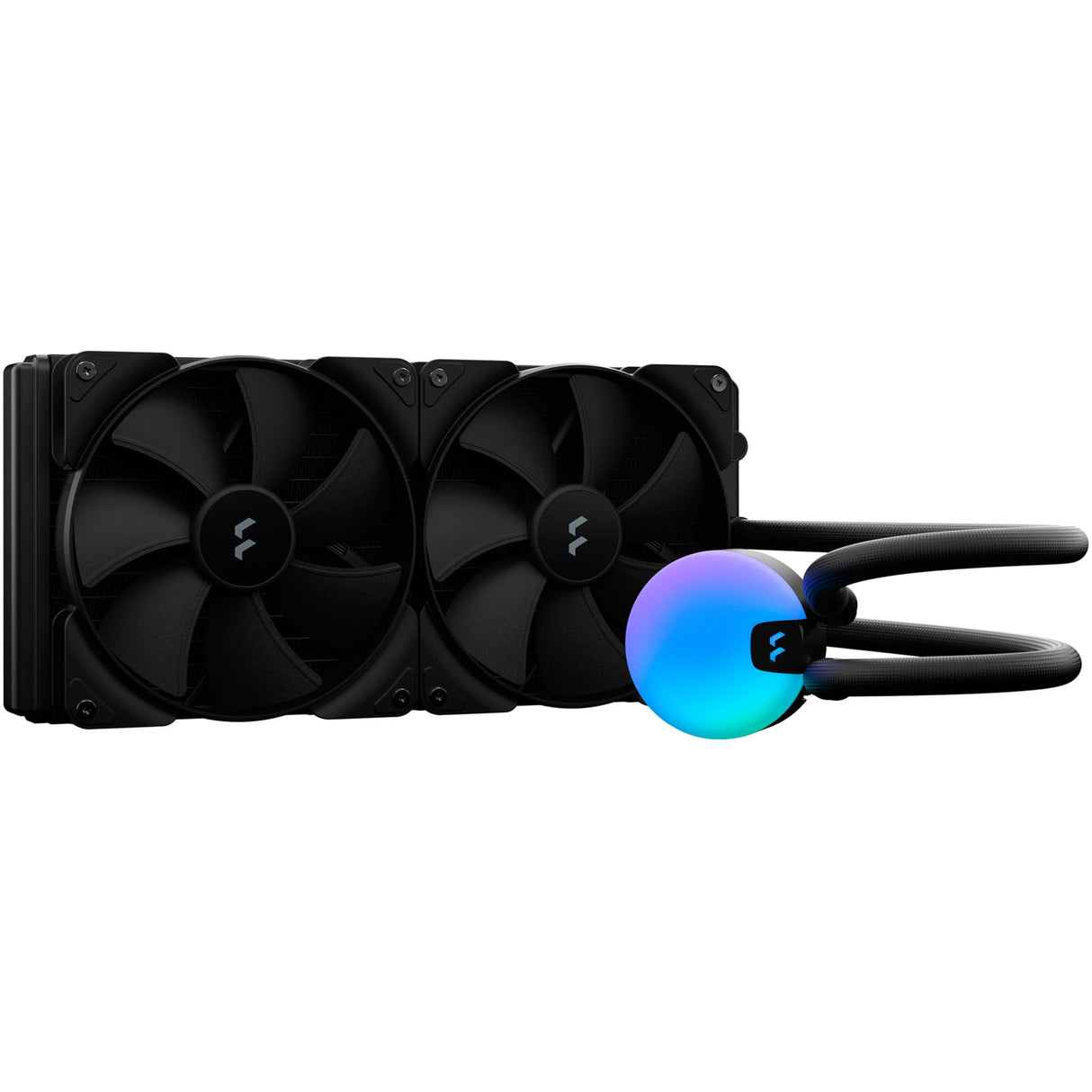 Fractal Design Lumen S28 Aspect 14 PWM x2 AIO CPU Liquid/Water Cooler