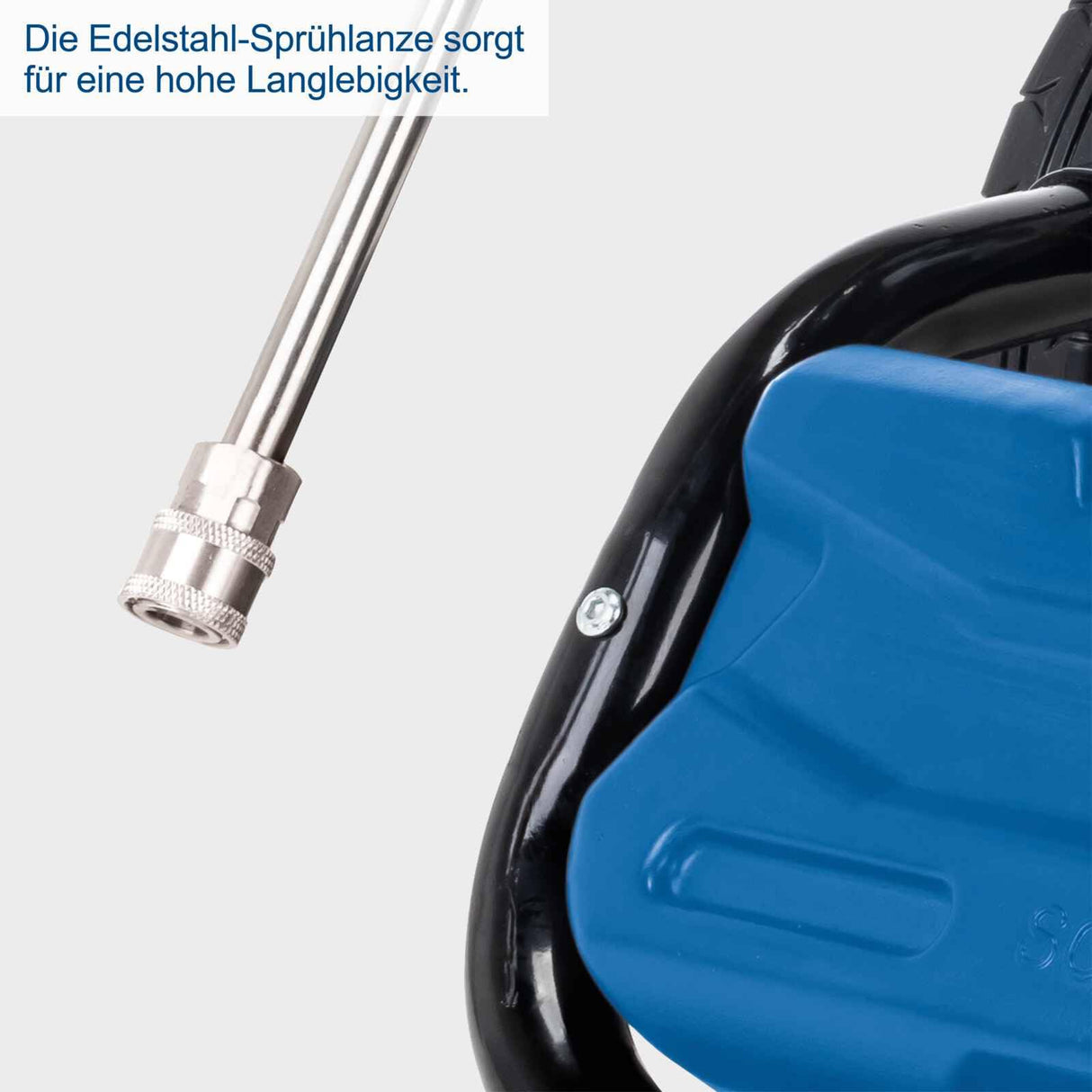 Scheppach Limpiador de Alta Presión Térmica HCP5000-4,3 KW - Motor de Gasolina 4 Tiempos 5,9 CV - Presión 241 Bar - Flujo 570 l/h - Arrancador de Cable - Accesorios Incluidos