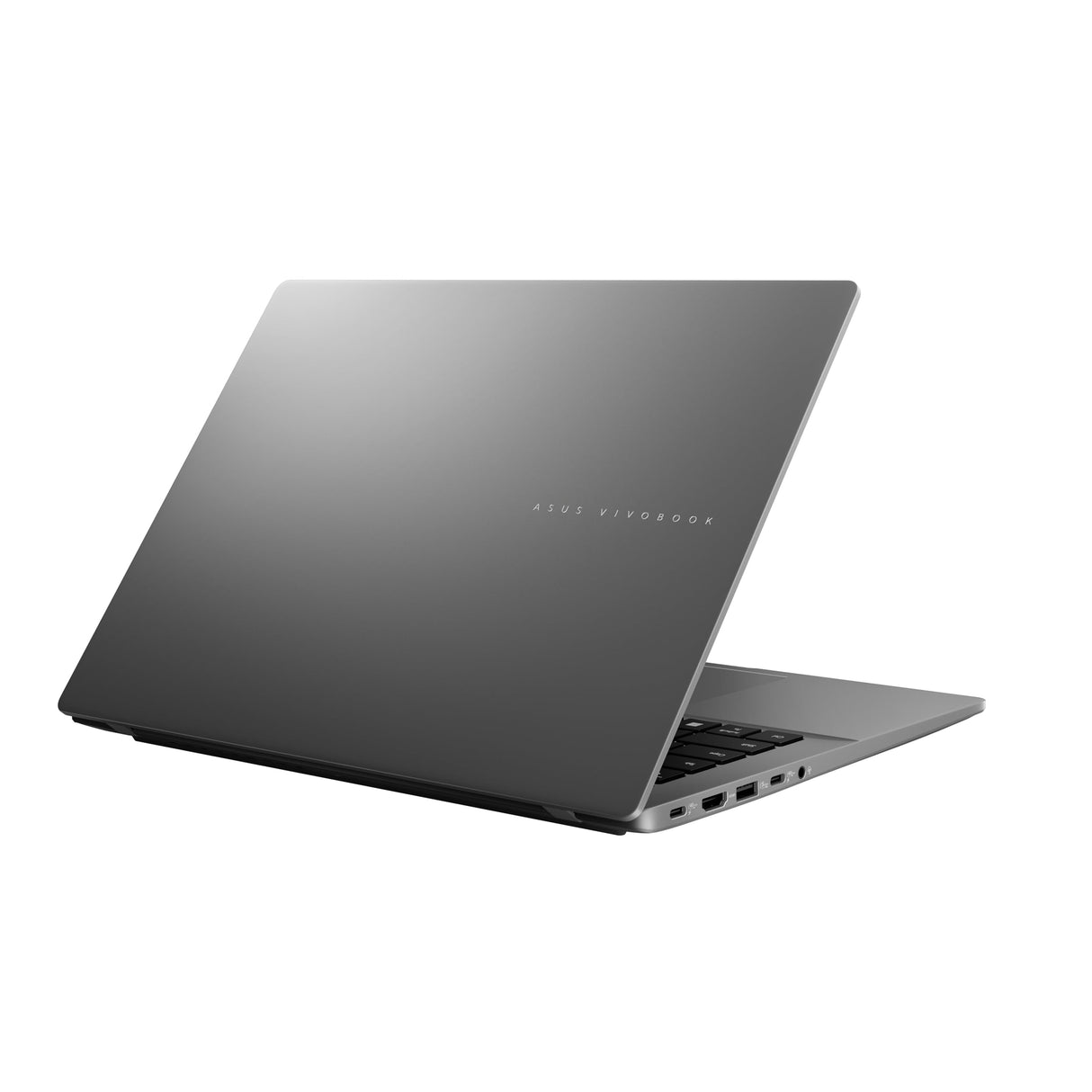 ASUS Vivobook S 14 S3407QA-KP014W Copilot+ PC - ORD.Portátil 14" WQXGA (Qualcomm Snapdragon X (X1-26-100), 16GB RAM, 1TB SSD, Qualcomm Adreno GPU, Win 11 Home) Gris Mate - Teclado QWERTY español