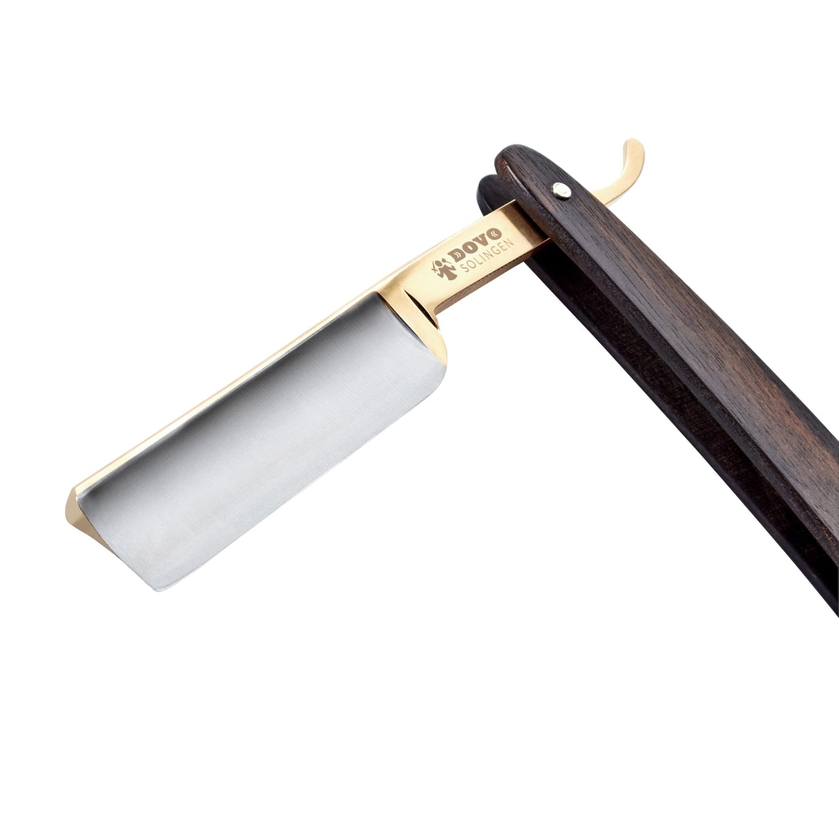 Navaja de afeitar DOVO Apex - Navaja recta de acero al carbono - 5/8 de pulgada - Filo recto - afilado hueco completo - Navaja de barbero DOVO Solingen