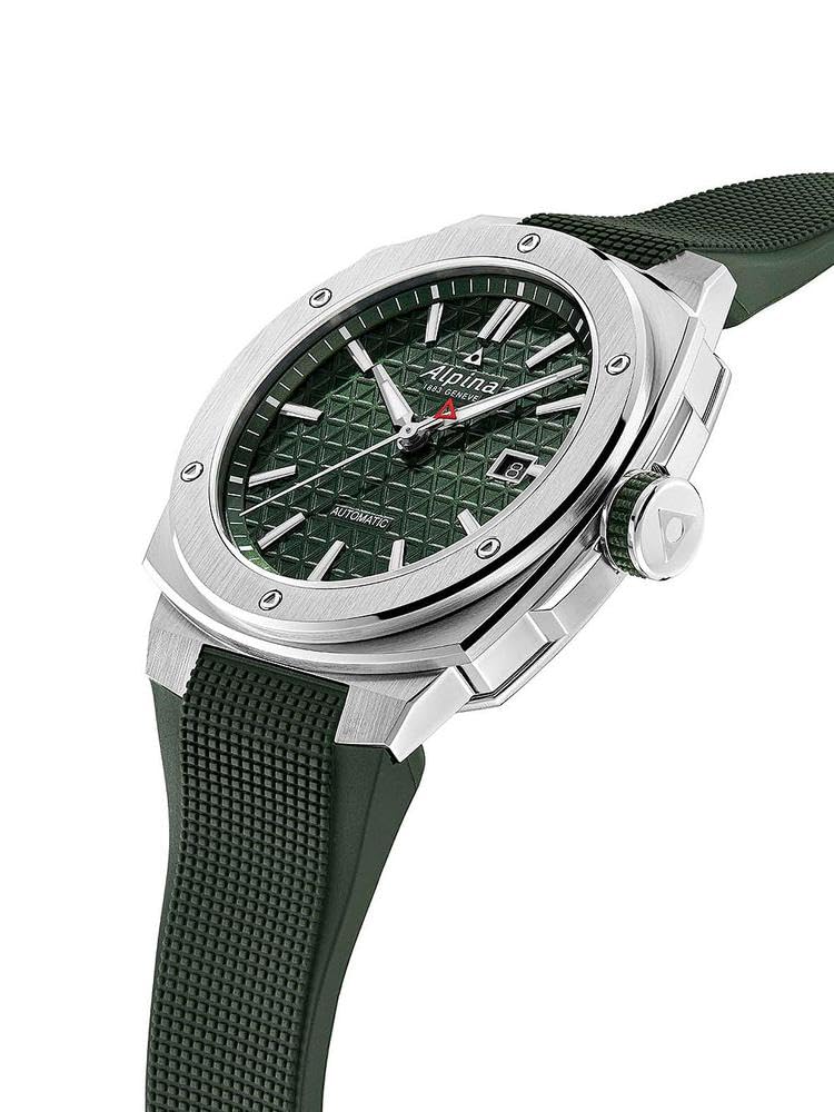 Alpina Reloj Analógico para Hombre de Cuarzo con Correa en Acero Inoxidable mid-39682