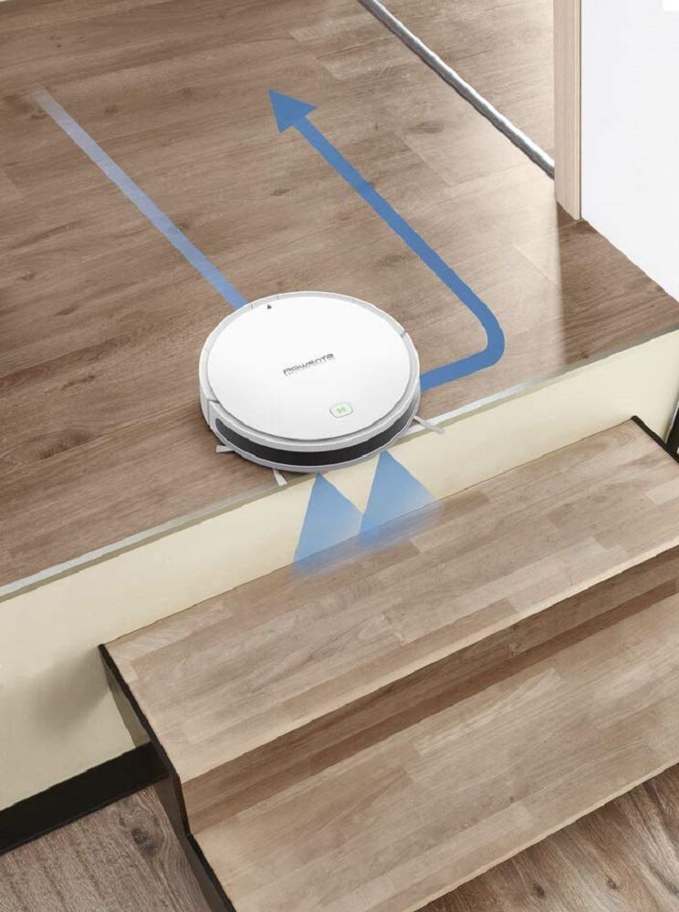 Rowenta X-plorer Serie 40 Animal Care RR7267 - Robot aspirador y fregasuelos, WiFi, especial pelo mascota, Alexa y Google Assistant, incluye mopa, cinta magnética, 3 modos, 150 min autonomía