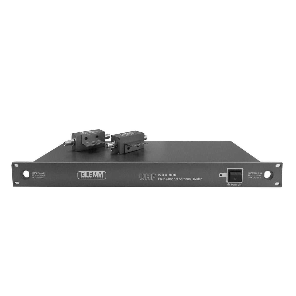 Karma Kdu 800 - Divisor de Antena para radiomicrófonos UHF, Negro