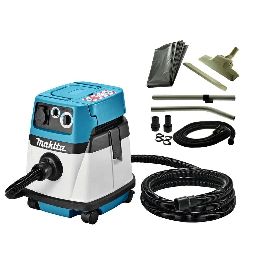 Makita VC1310LX1 - Aspirador Industrial, Negro/Azul