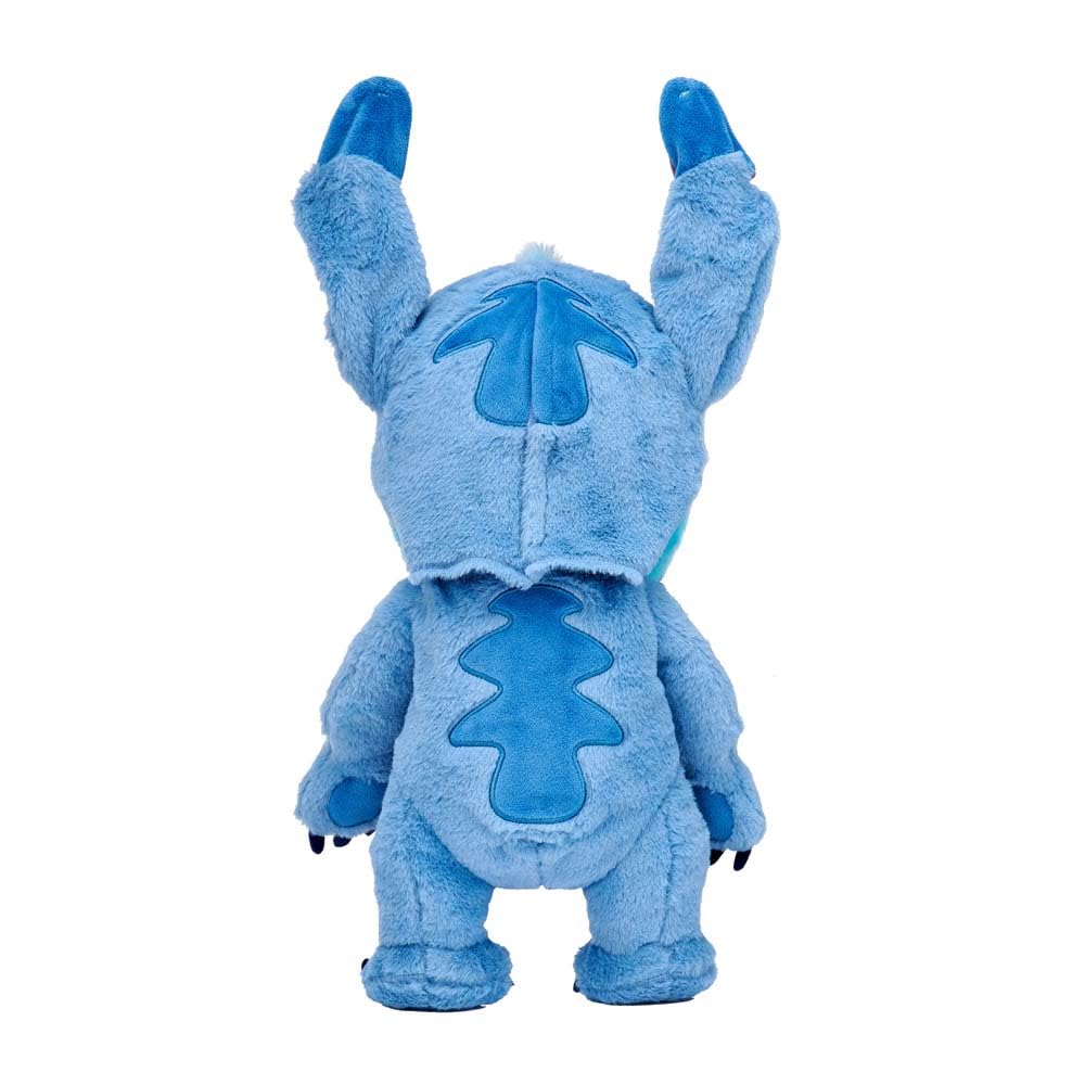 Disney Stitch Puppetronic by Real FX de Lilo & Stitch, Peluche Electrónico de 45 cm, 100+ Combinaciones de Acciones y Sonidos, Juguete Realista con Sensores y Reacciones, 6+ años, Famosa (TTC29000)