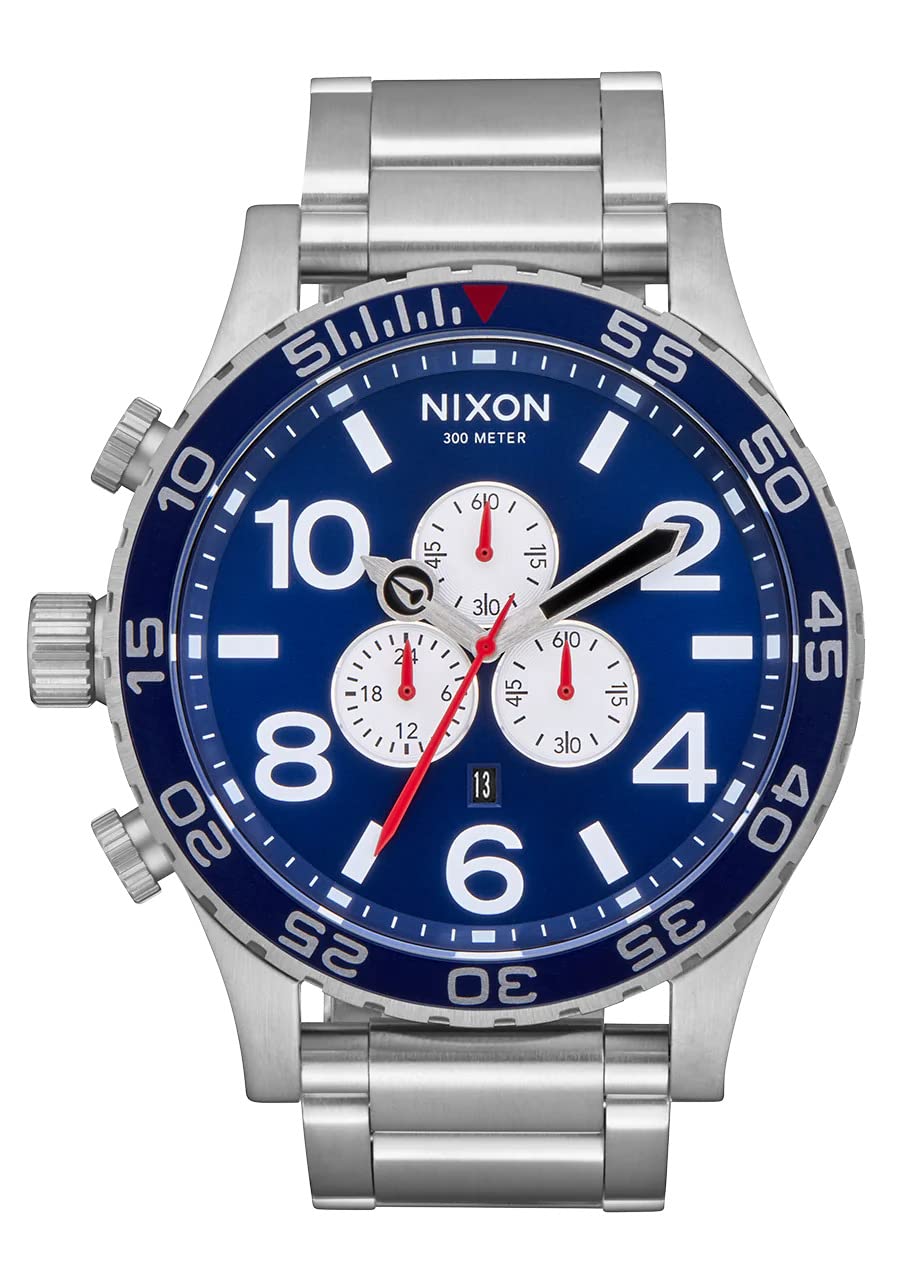 Nixon Reloj Analógico para Unisex Adulto de maquinaria Japonesa de Cuarzo con Correa en Acero Inoxidable A083-5091-00