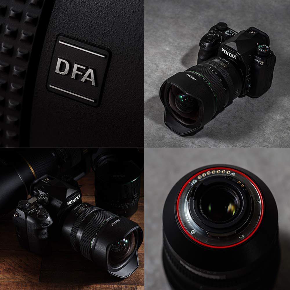 Pentax F2.8 ED SDM WR, Objetivo Zoom Ultra Gran Angular FA 15-30 mm, Tamaño Único, Negro