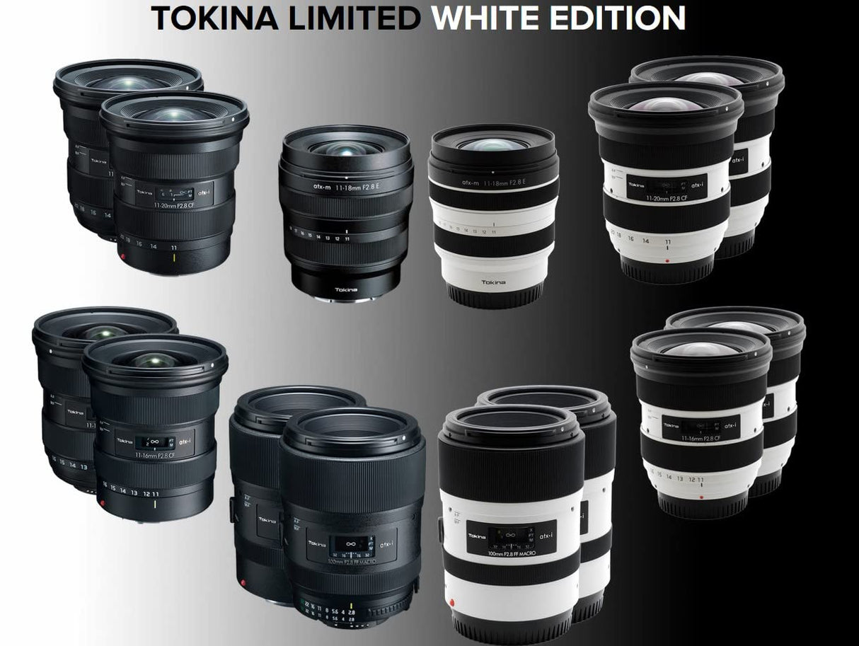 TOKINA ATX-m 11-18mm F2.8 E-Mount Limited White Edition