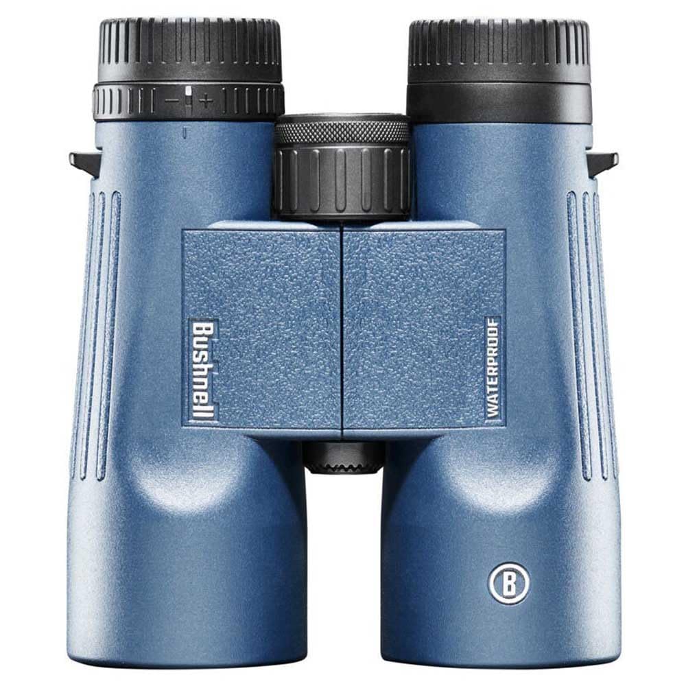 Bushnell - H2O 2 - Prismáticos - 8x42 - Prisma de Techo - Azul Oscuro - Completamente Multicoated - Impermeable/Niebla - Oculares giratorios - Deportes Acuáticos - Náutica - 158042R