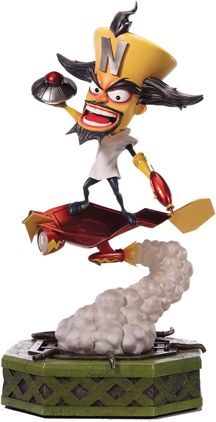First 4 Figures - Estatua de Resina Crash Bandicoot (Dr. Neo Cortex)