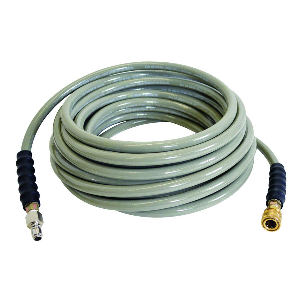 Simpson 41096 4500 PSI - Manguera de repuesto para agua fría y caliente para lavadoras a presión de gas, 3/8 pulgadas por 100 pies