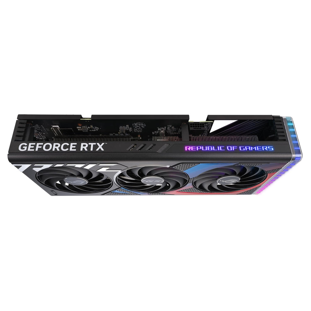 ASUS ROG Strix GeForce RTX 4070 Super - Tarjeta gráfica Gaming (PCIe 4.0, 12 GB GDDR6X, DLSS 3, HDMI 2.1a, DisplayPort 1.4a, Placa Posterior masiva ventilada, Sensor de Potencia, Aura Sync)