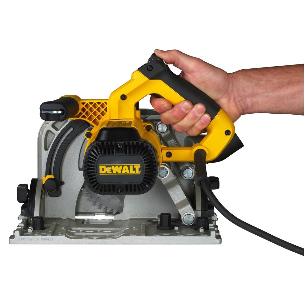 DEWALT DWS520KTR-QS - Sierra de Incisión con cable, 1300W, Ø165mm y 86mm prof.