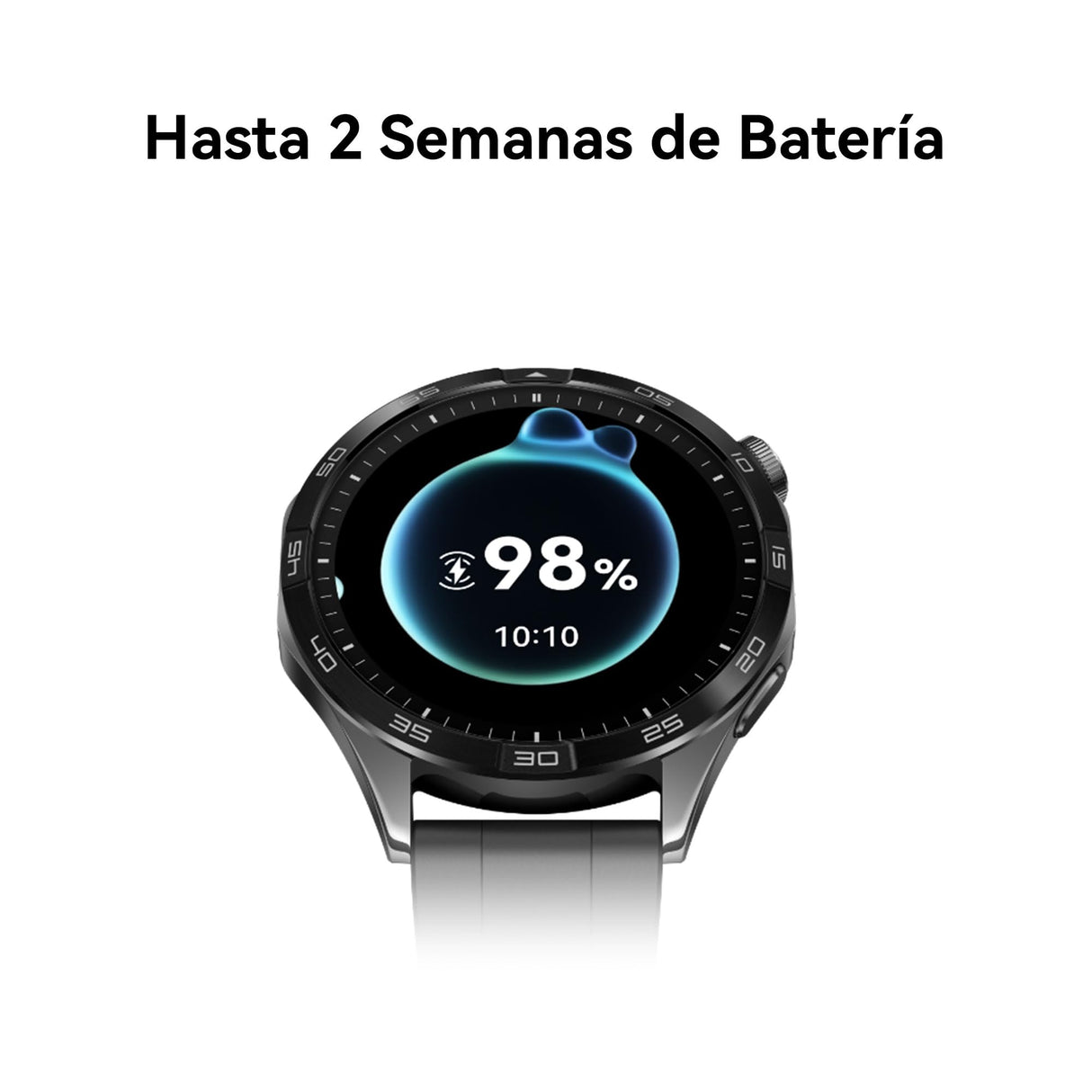 HUAWEI Watch GT 4 46mm Smartwatch, hasta 2 semanas de batería, iOS & Android, gestión de calorías, Seguimiento Profesional de la Salud, SpO2, GPS, versión española, Negro