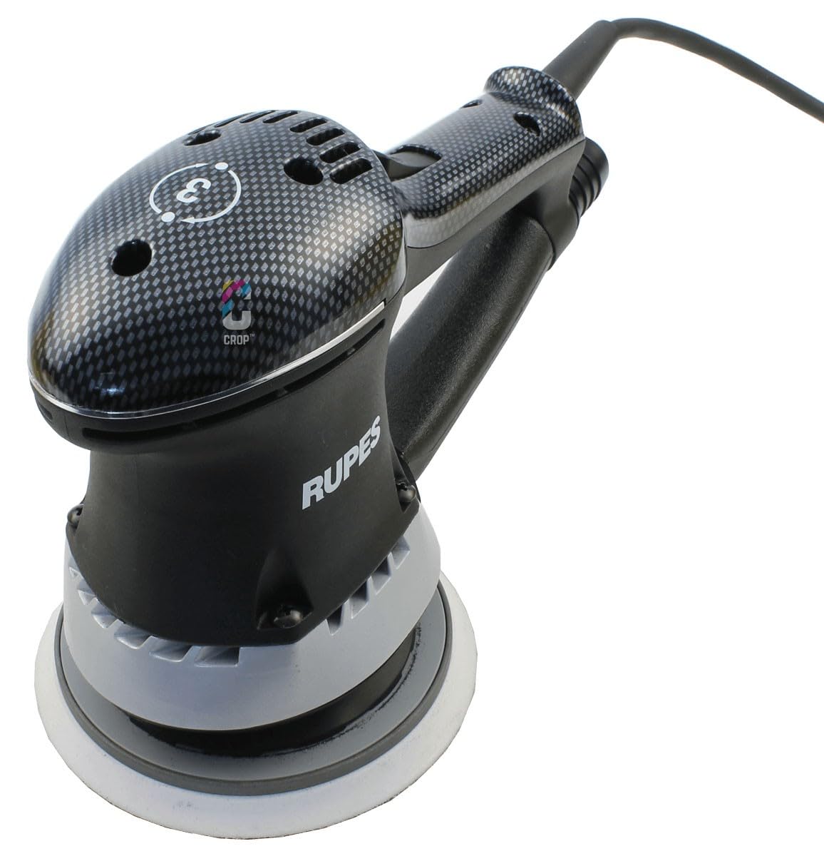 Rupes ER 03TE - Lijadora (Lijadora orbital, Sin bolsa, 5000 RPM, 10000 RPM, Corriente alterna, 450 W)