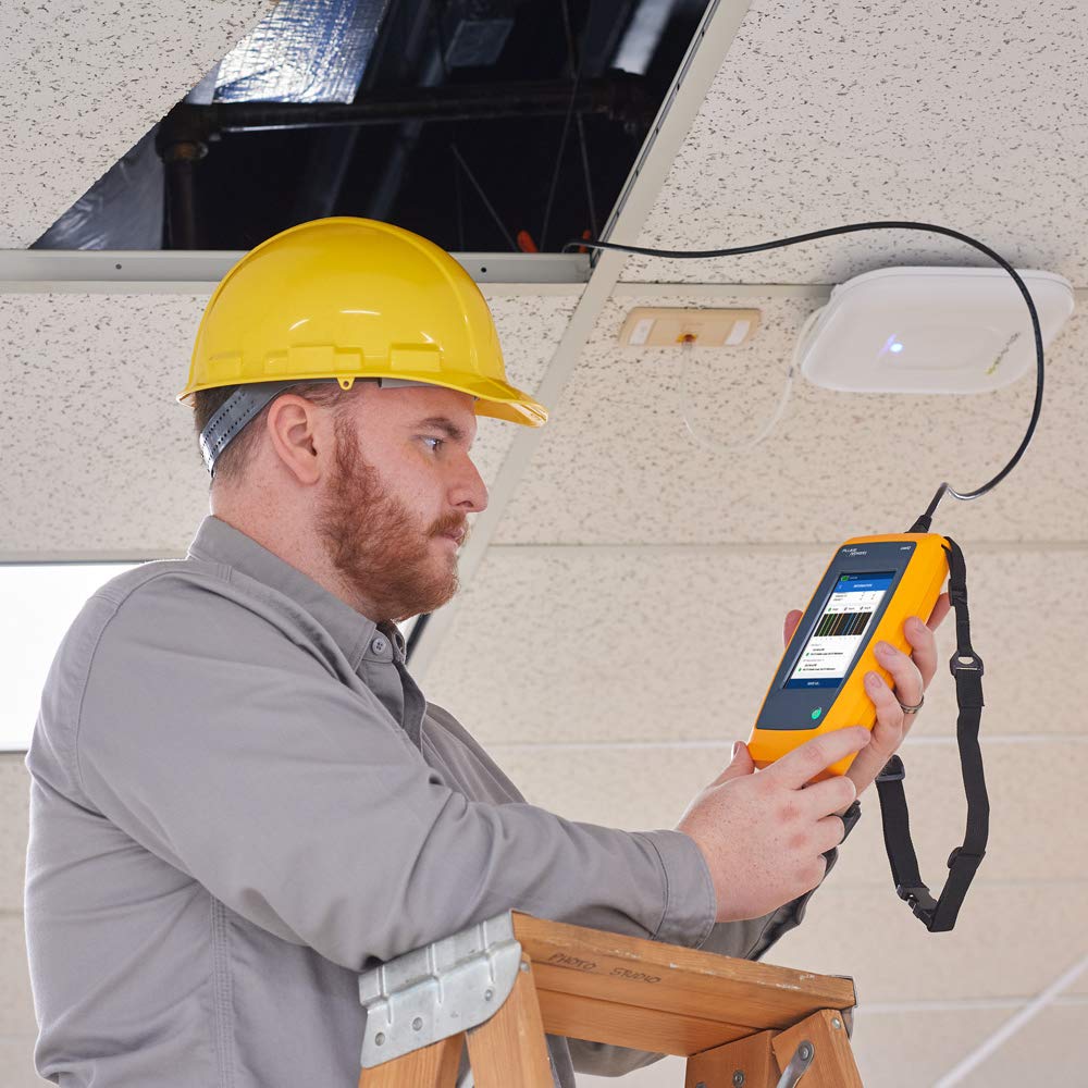 Fluke Networks Cable + comprobador de red LinkIQ™