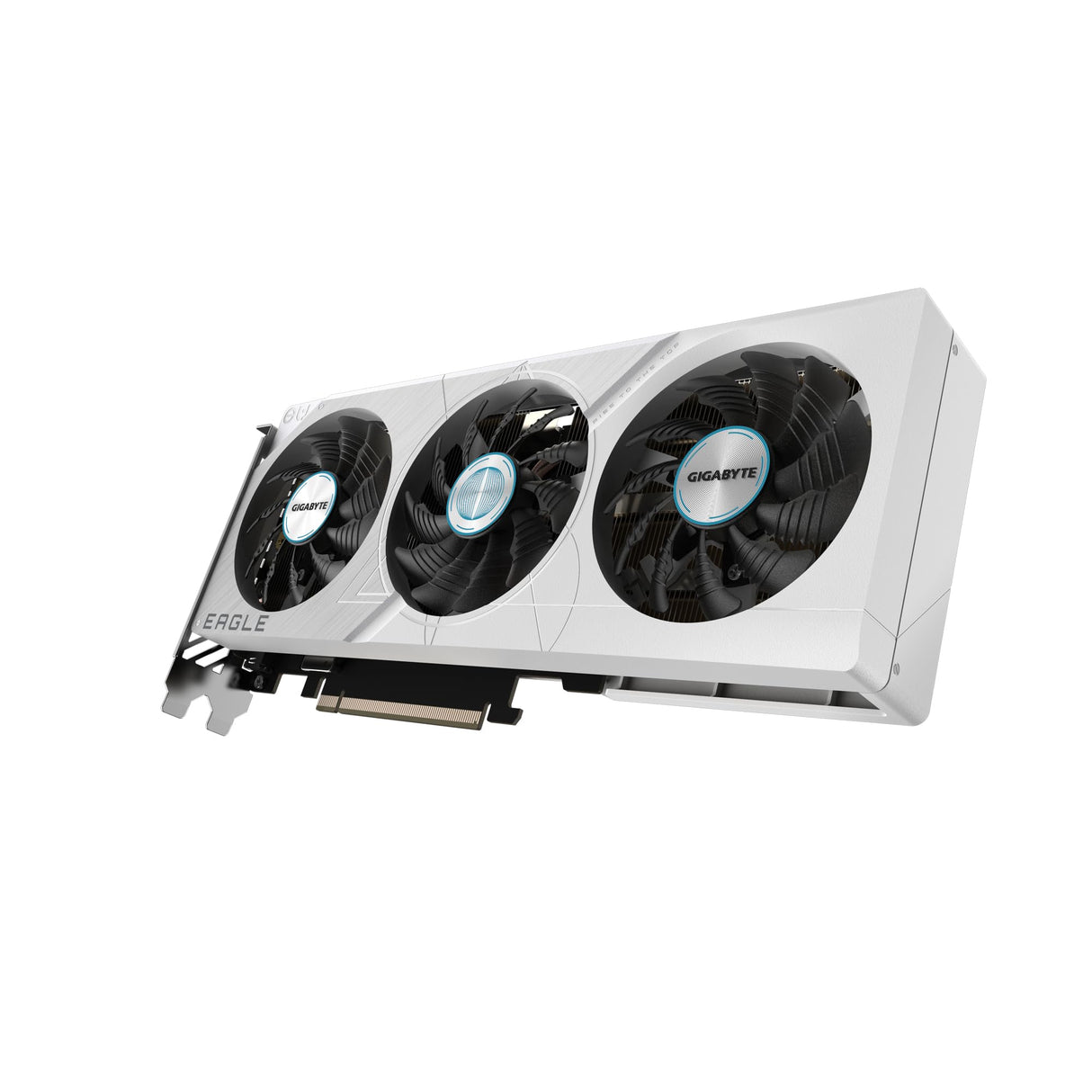 Gigabyte GeForce RTX 4060 Ti Eagle OC Ice 8G, 3 ventole WINDFORCE, 8 GB 128-bit GDDR6, GV-N406TEAGLEOC ICE-8GD Scheda Video