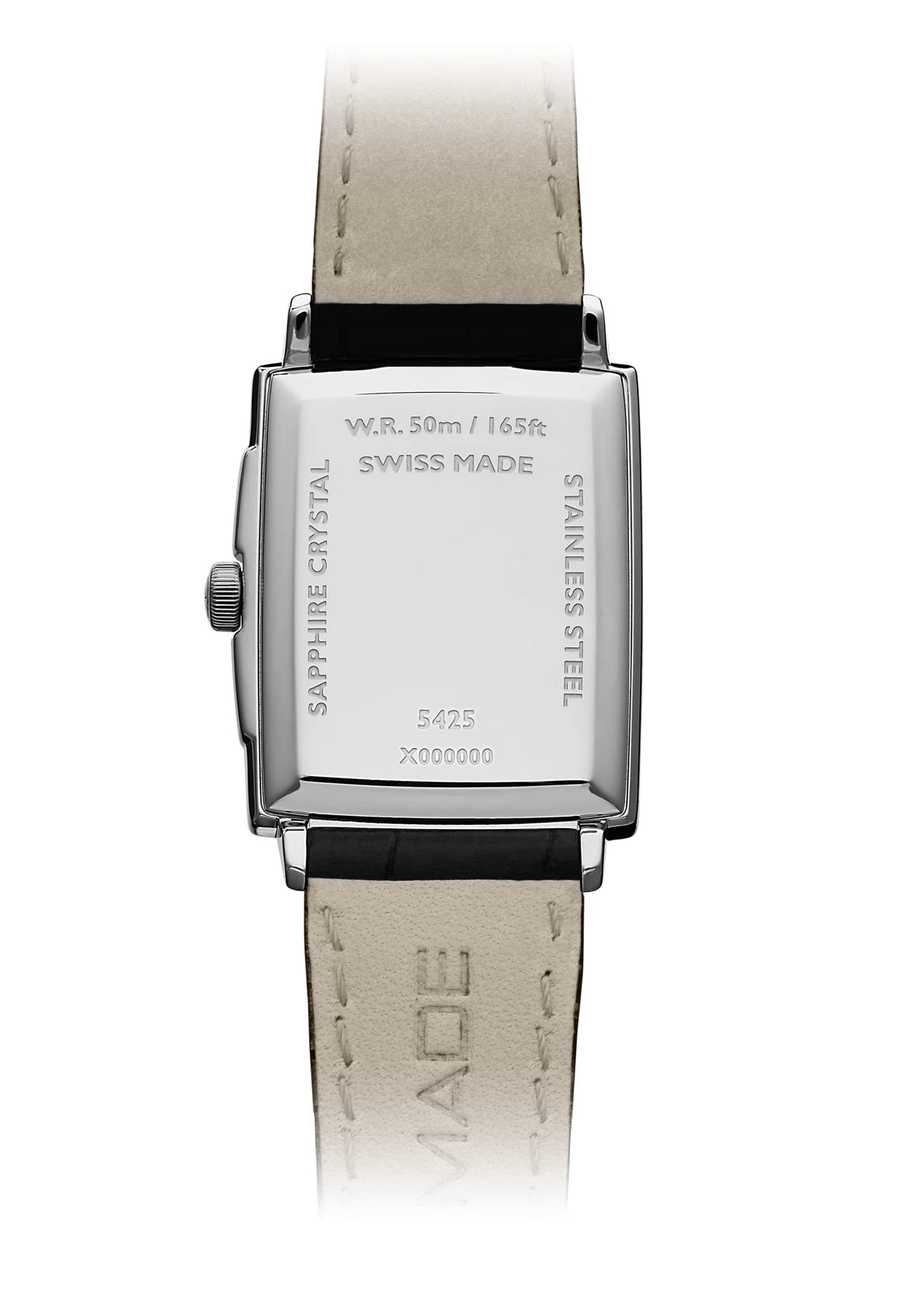 Raymond Weil Reloj Toccata, 5425 -STC-00300, rectángulo, Cuarzo para Hombre Blanco