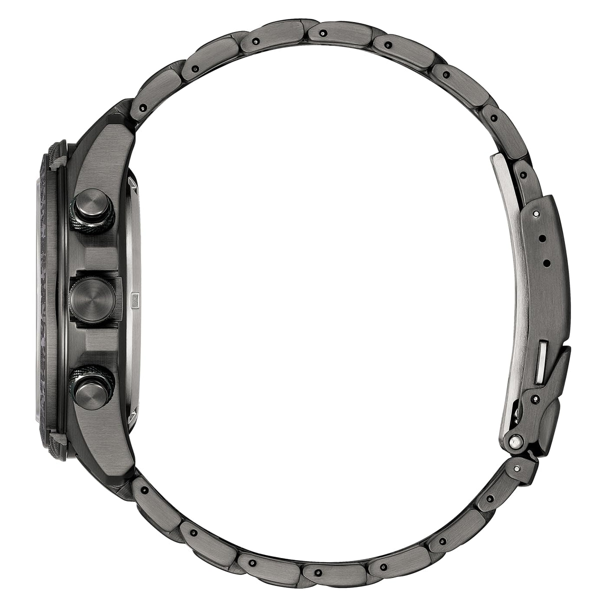 Citizen Reloj Análogico-Digital para Hombre de Eco-Drive con Correa en Acero Inoxidable JV1008-63E