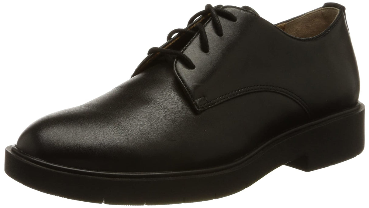 Geox D Spherica Ec1 A, Zapatos para Mujer, Negro (Black), 38.5 EU