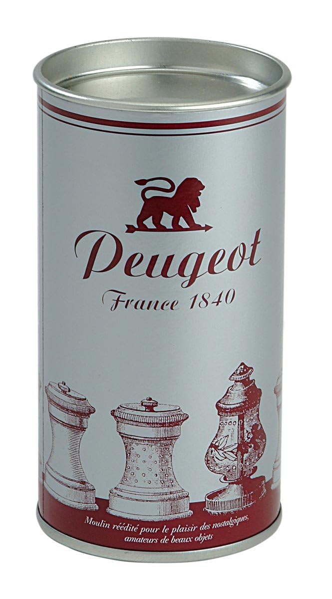 Peugeot Mignonette - Molinillo de Pimienta (10 cm), Color Plateado