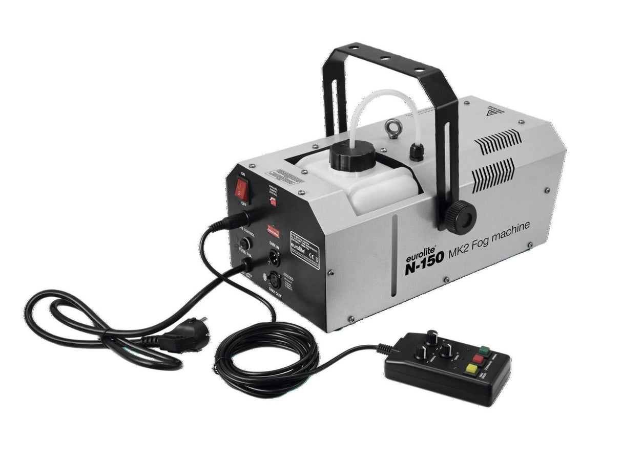 Eurolite 51701981 - Máquina de humo (1500 W, interfaz Dmx, con controlador N-150 Mk2)