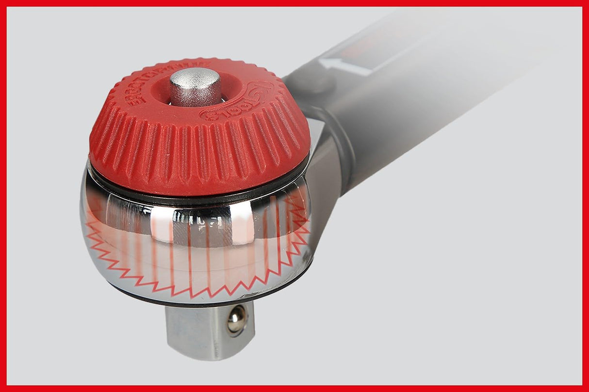 KS Tools 516.1495 - Llave dinamométrica Ergotorque, 300-1000Nm (tamaño: 1")