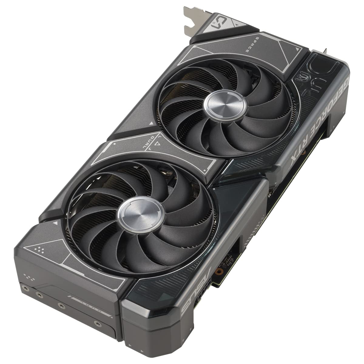 ASUS Dual GeForce RTX 4070, Tarjeta Gráfica Gaming (PCIe 4.0, 12 GB GDDR6X, DLSS 3, HDMI 2.1, DisplayPort 1.4a, diseño de 2,55 Ranuras, Ventilador Axial-Tech, tecnología 0dB)