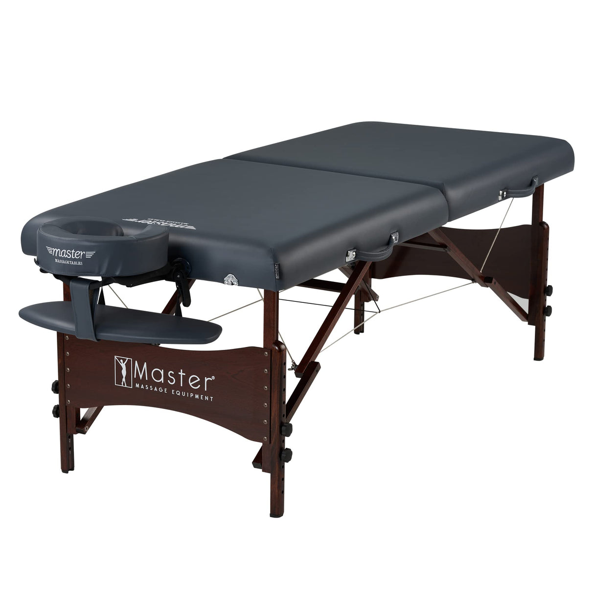Master Massage Newport - Camilla de Masaje Plegable (71 cm), Color Azul