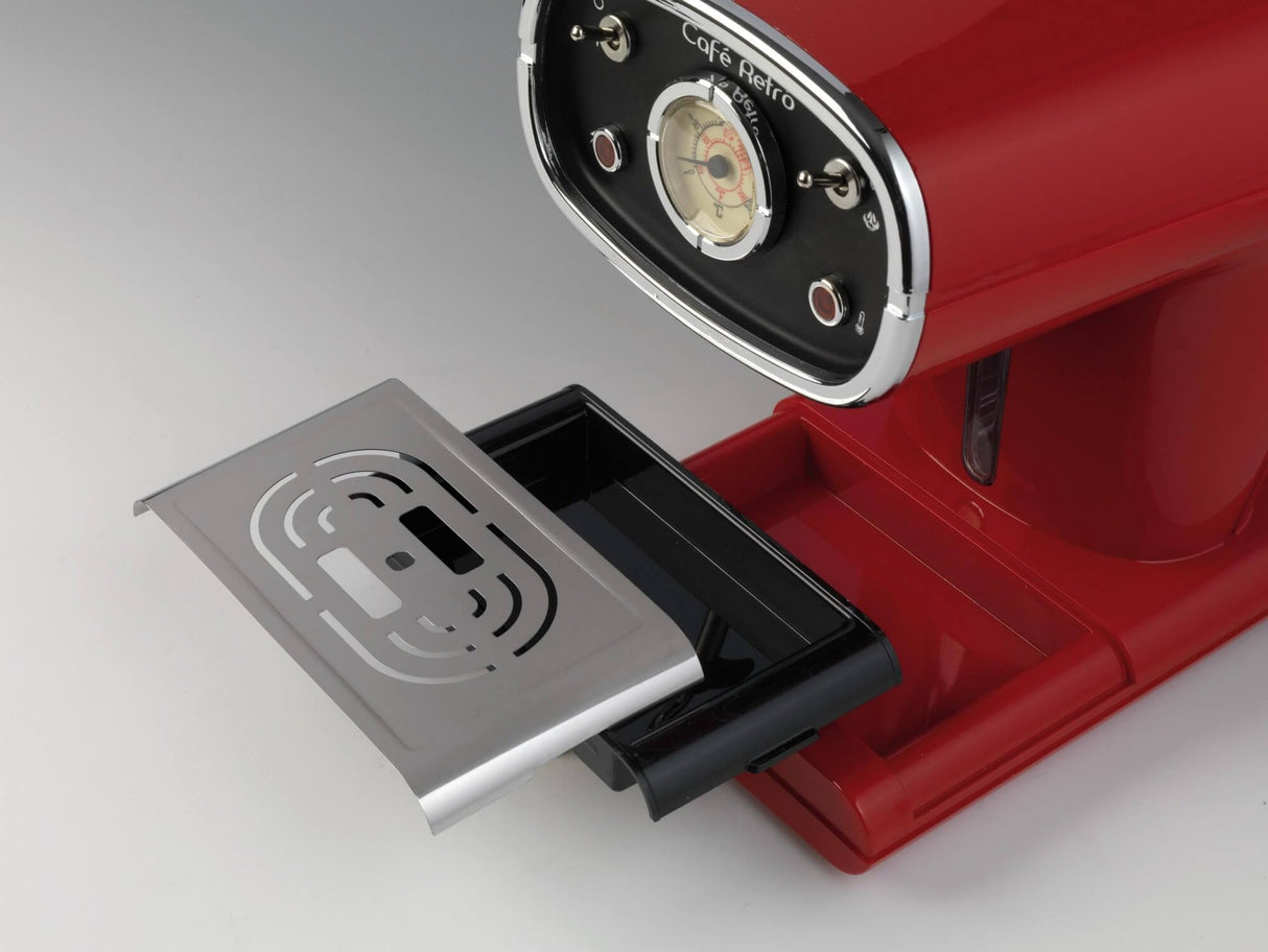 Ariete 1388/30 - Cafetera espresso, 900 W, 15 BAR, capacidad de 1 l, color rojo