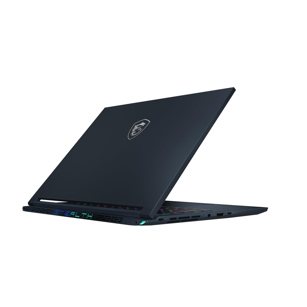 MSI Stealth 14 AI Studio A1VFG-030XES Ordenador Portátil Gaming 16" 16:10 2.8K OLED 120Hz (Intel Core Ultra 7 155H, 32GB RAM, 1TB SSD, RTX 4060-8GB, Sin Sistema Operativo) Star Blue, QWERTY Español