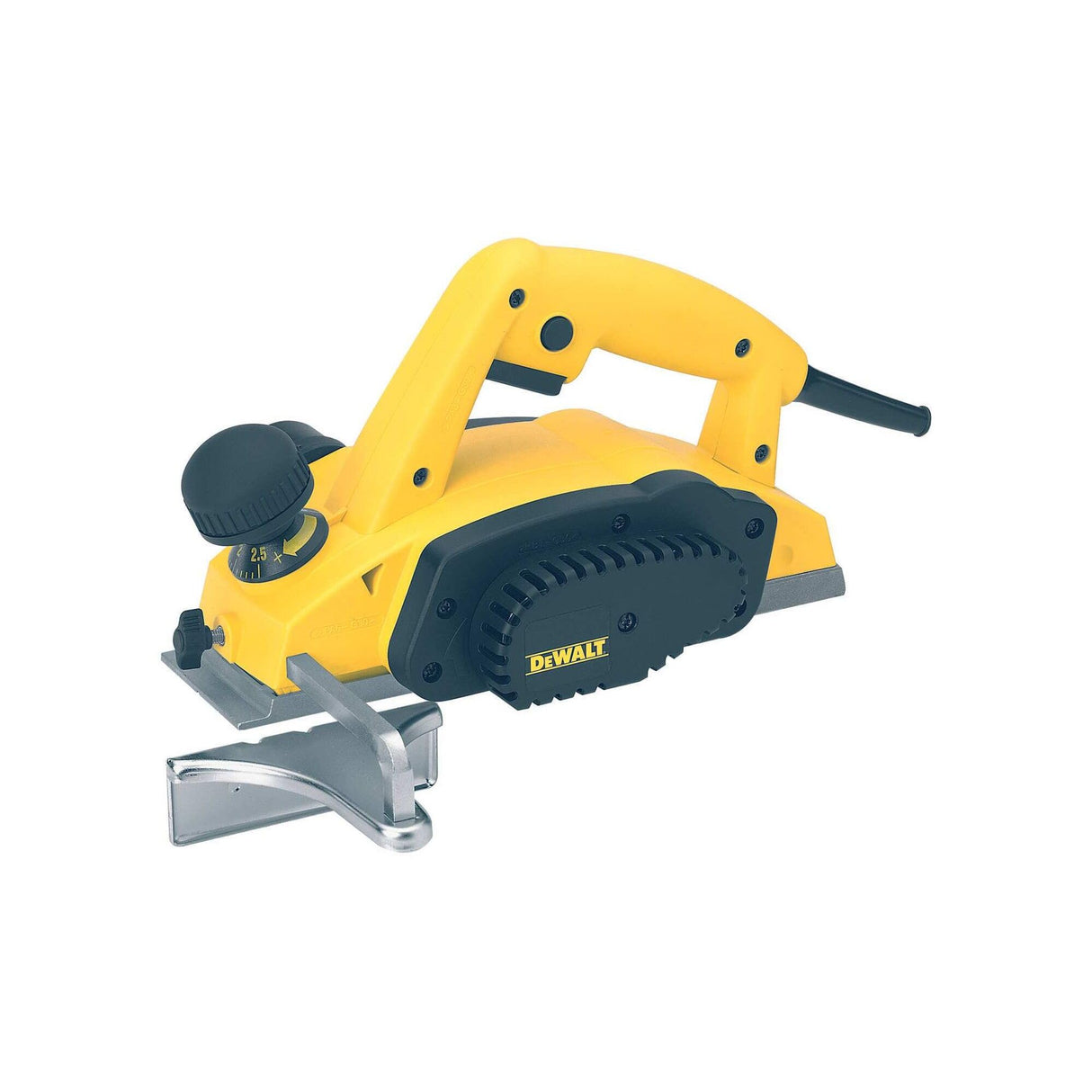 DeWalt DW680 K-QS cepilladora en la maleta, 600 W, amarillo/negro, 2,5 mm