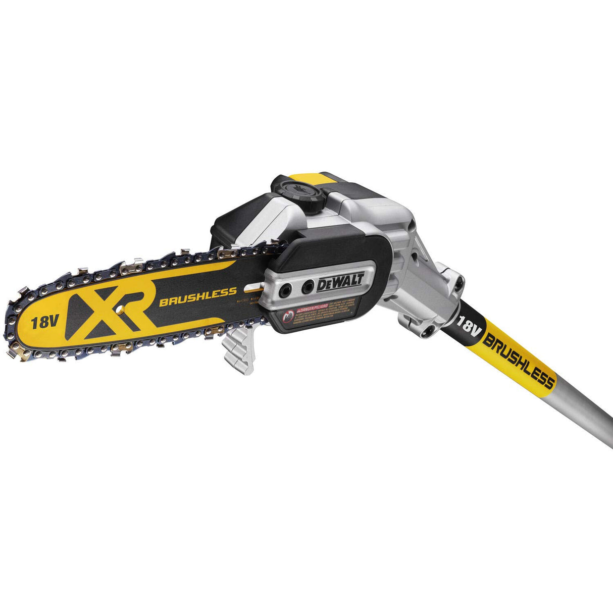 DEWALT DCMPS567P1-QW - Podadora de pértiga XR 18V con 1 batería Li-Ion 5,0Ah