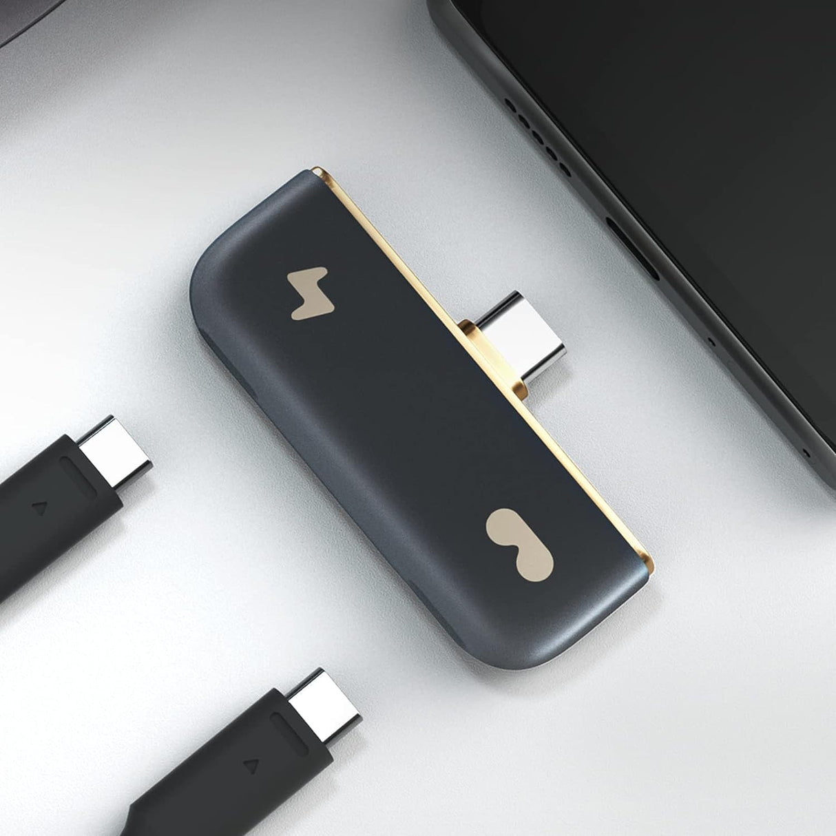 Rokid Mini Hub convertidor de Carga, Accesorios de Vidrio Air AR para Switch Xbox Smart Phone, Uso Mientras se Carga (Solo se Adapta a Gafas Air AR)