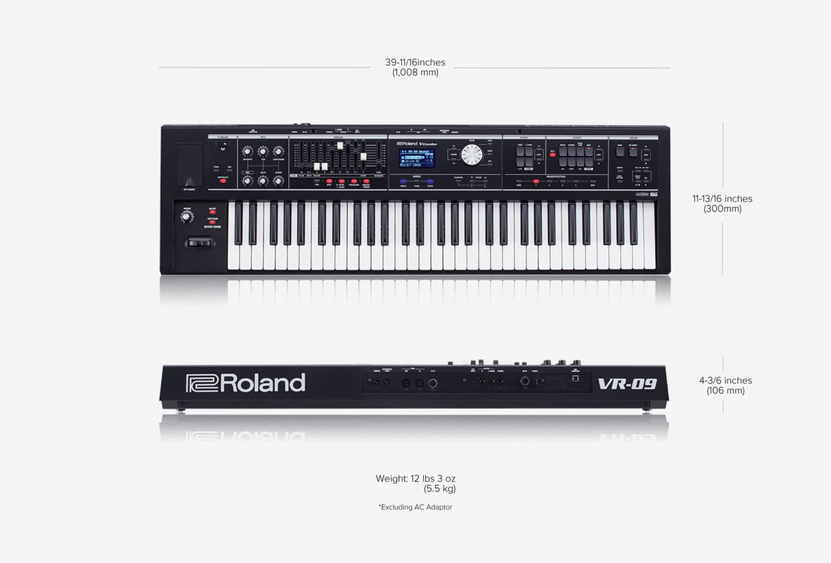 Roland V-COMBO VR-09-B Teclado de directo de 61 notas