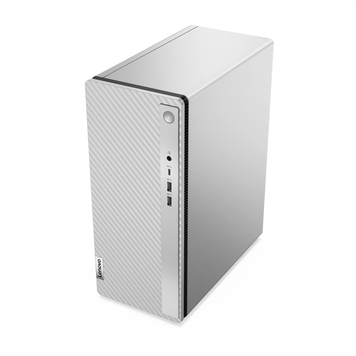 Lenovo IdeaCentre 5 Gen 7 - Ordenador de Sobremesa (Intel Core i5-12400, 16GB RAM, 512GB SSD, Intel UHD Graphics 730, Windows 11 Home) Gris Nube - Teclado QWERTY Español