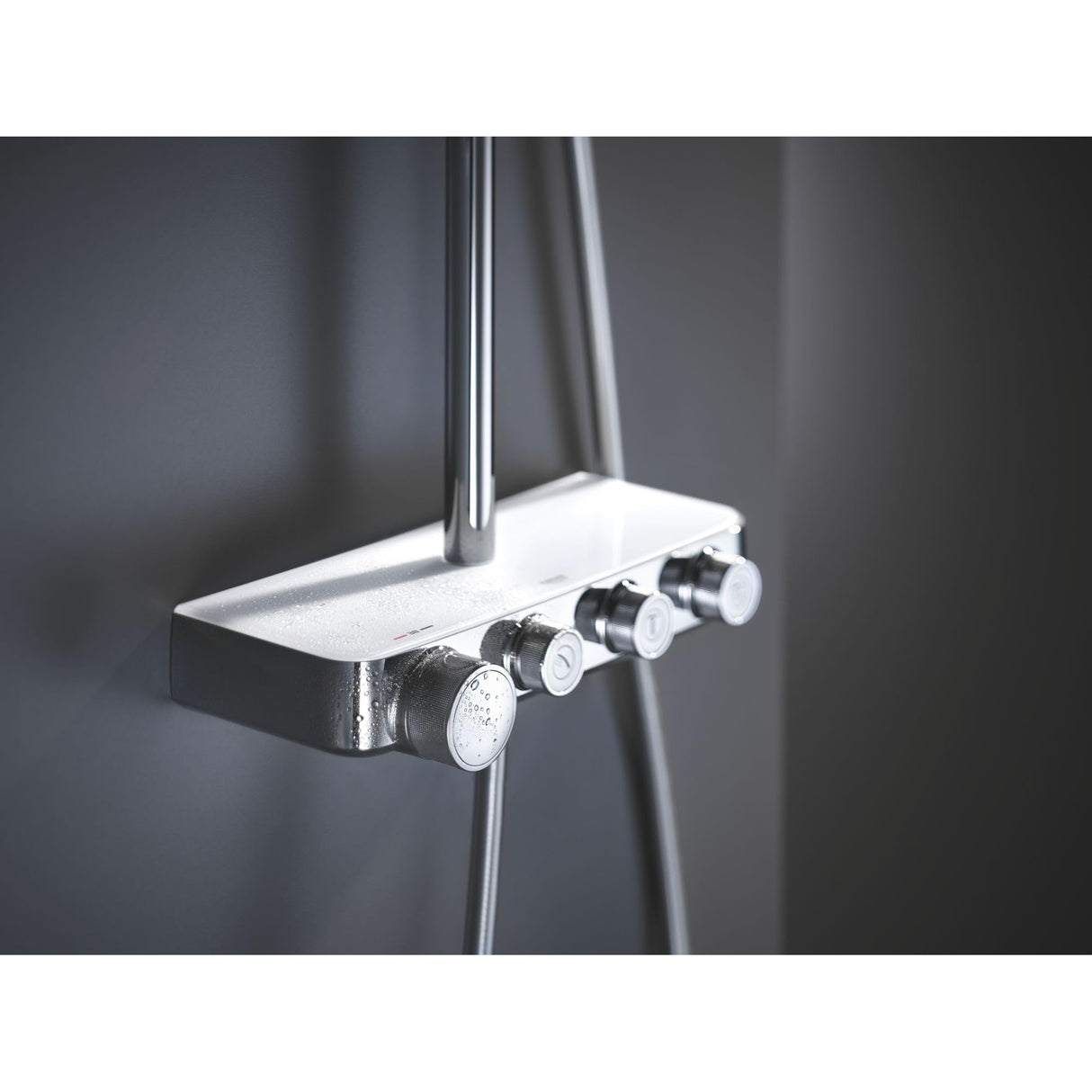 Grohe Euphoria Smartcontrol 310 - Sistema de Ducha con Termostato incorporado, Blanco (26508LS0)