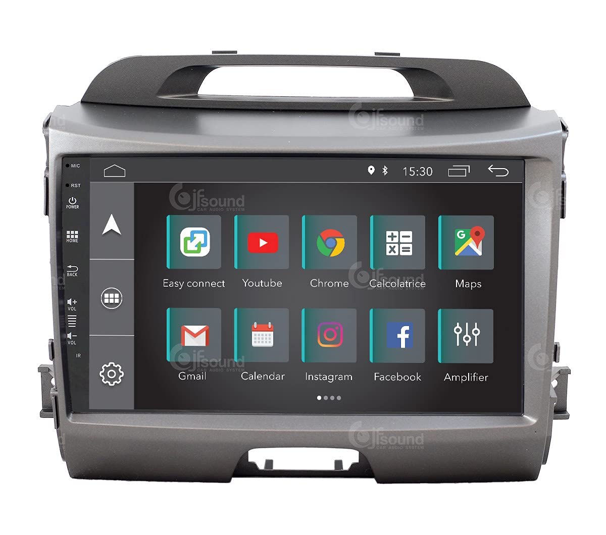 Radio de Coche Personalizada Kia Sportage Android GPS Bluetooth WiFi Dab USB Full HD Touchscreen Display 9”