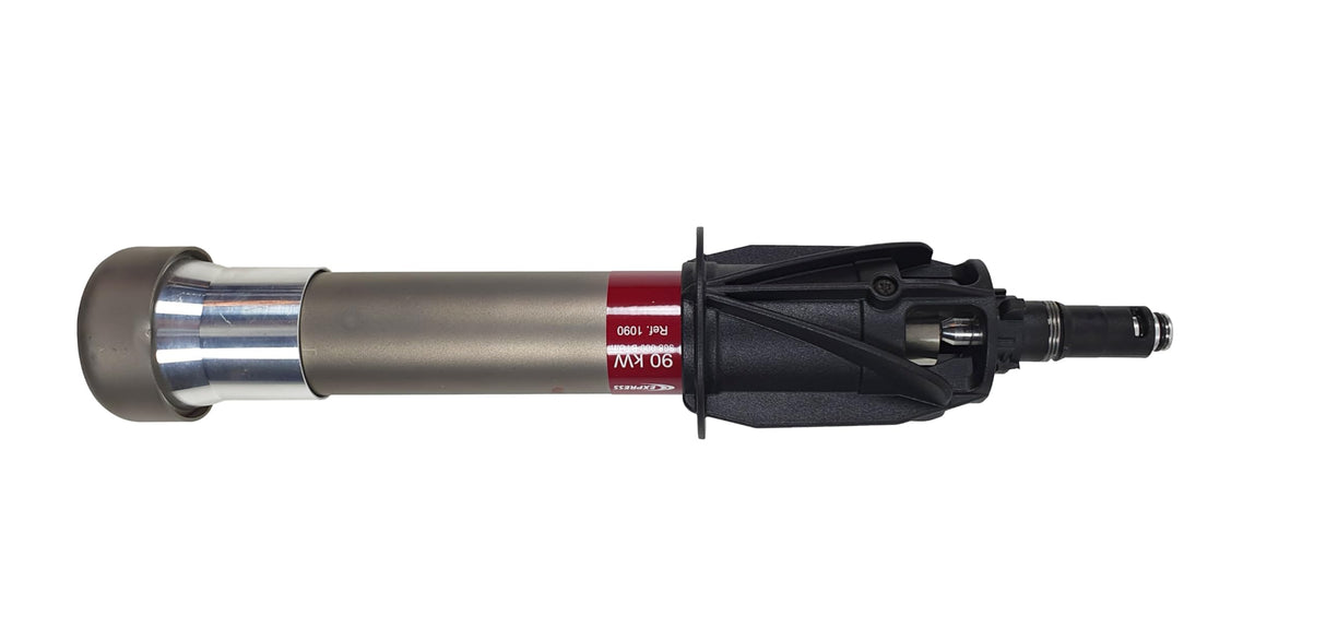 Antorcha de Impermeabilidad RAPTOR, Encendido Piezoeléctrico, Manija de Seguridad con Acoplamiento Rápido - Se Entrega con una Lanza de 90 kW, una Lanza de 70 kW y un Adaptador Rápido - EXPRESS