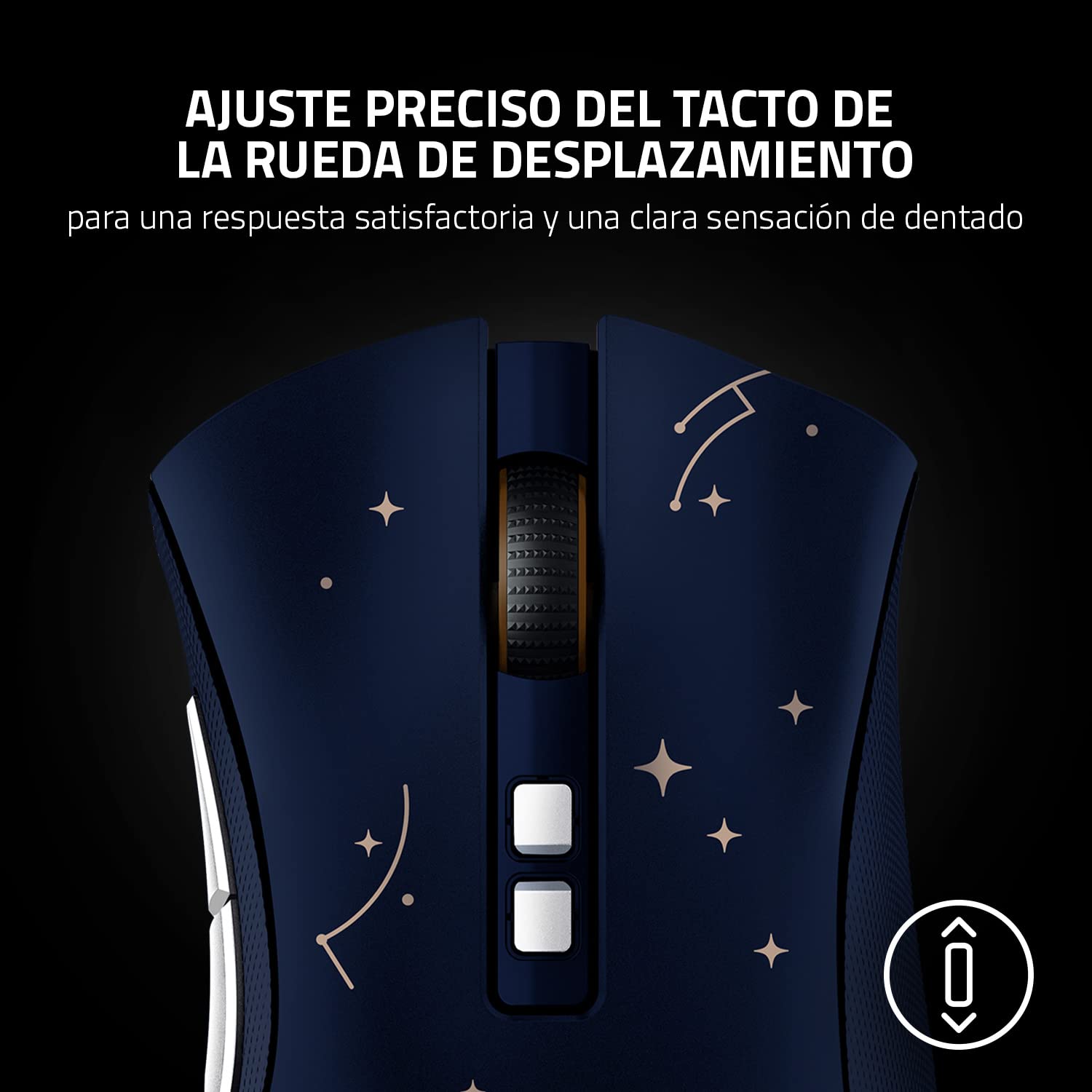 Razer DeathAdder V2 Pro (Genshin Impact Ed.) - Ratón Gaming inalámbrico ergonómico (interruptores ópticos, enfoque óptico + sensor de 20K, memoria integrada, programable)