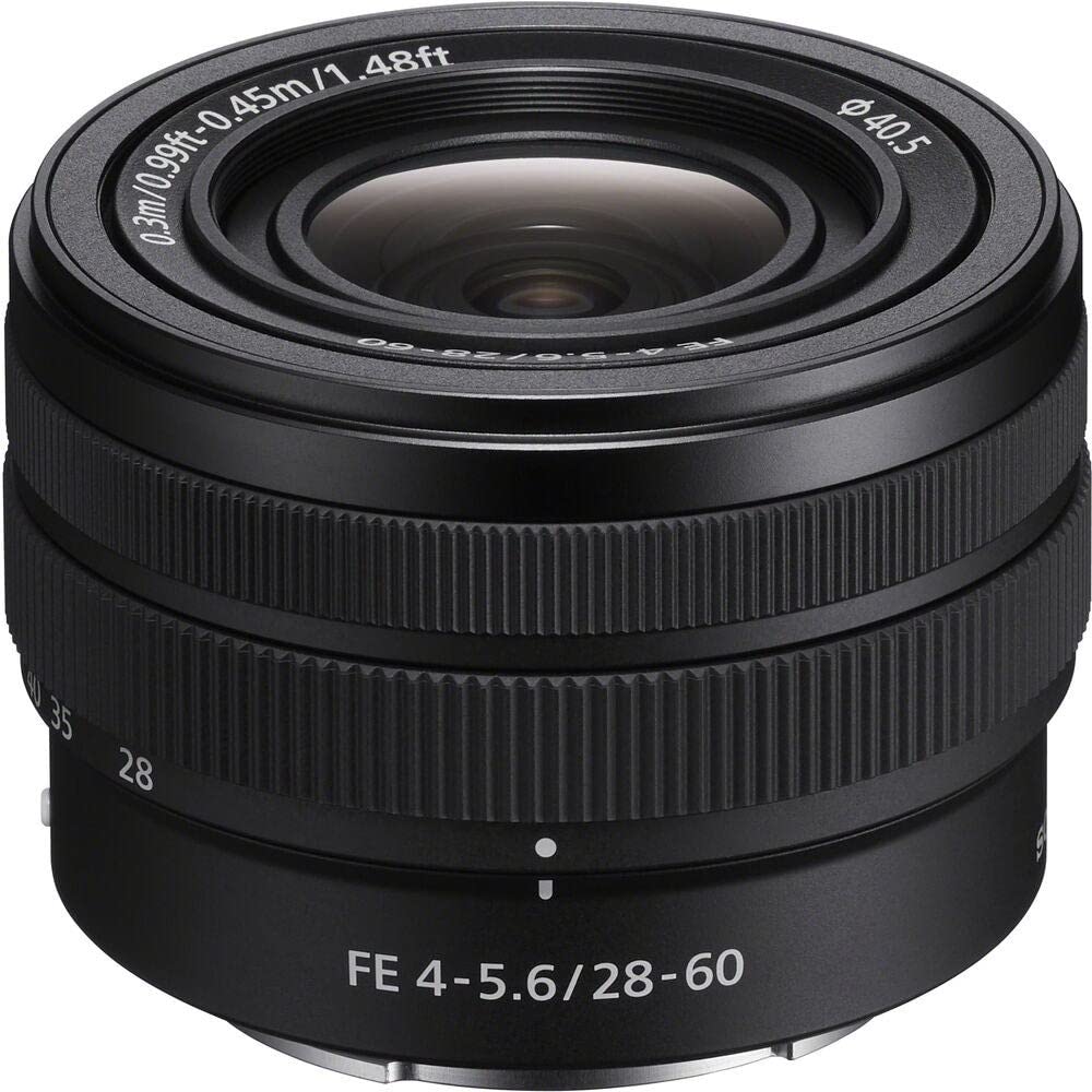 Sony SEL2860.SYX - Objetivo Compacto, Ligero y silencioso, Apertura de 7 láminas para Efecto Bokeh