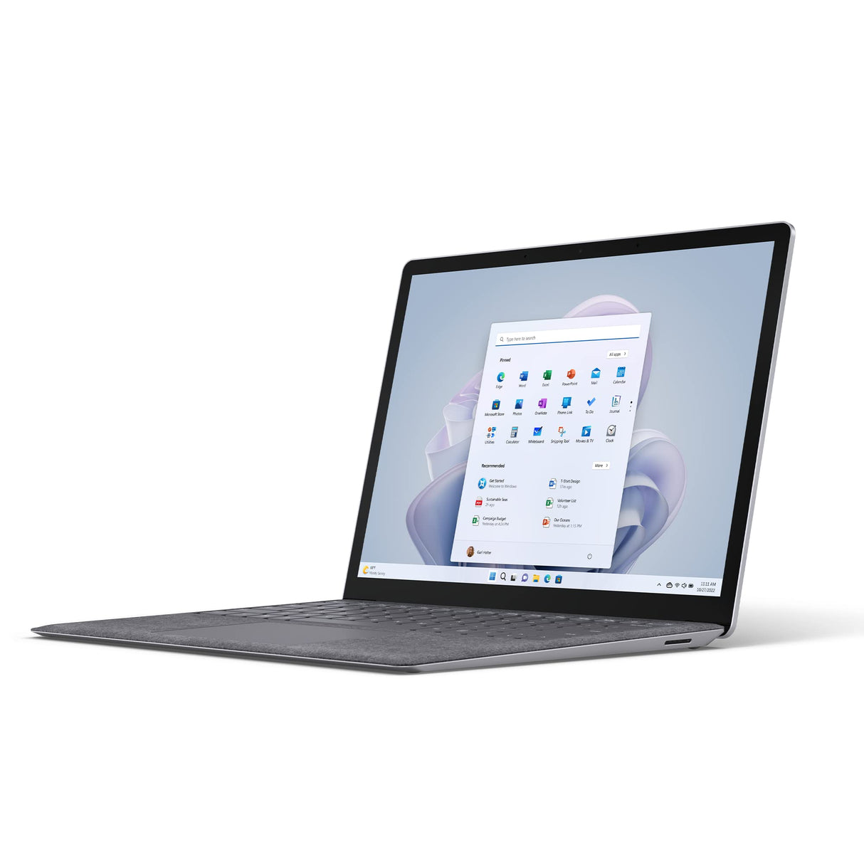 Microsoft Surface Laptop 5-Ordenador portátil de 13,5" táctil accionado por Intel EVO, 12º generacion Intel Core i5-1235U, 8GB RAM, 512GB SSD con Intel Iris Xe Graphics y Windows 11 Home