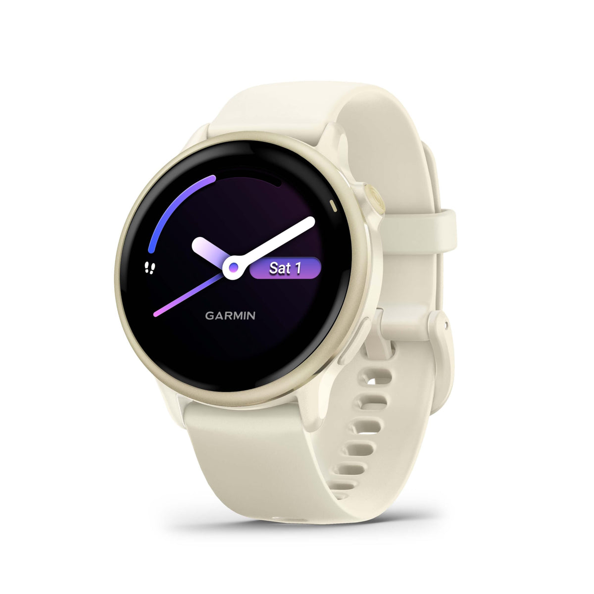 Garmin Vívoactive 6, Smartwatch con GPS, Pantalla AMOLED, Funciones Esenciales de Salud, Entrenamientos de Movilidad, Entrenamiento avanzado del sueño y hasta 11 días de autonomía, Blanco