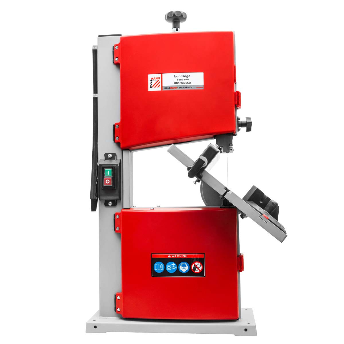 Holzmann Maschinen Sierra de cinta de mesa HBS230ECO_230V Profundidad de corte (máx.) 90 mm 230 V